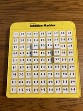 Lakeshore Addition Machine, School, Math, Arithmetic, Child's Learning
