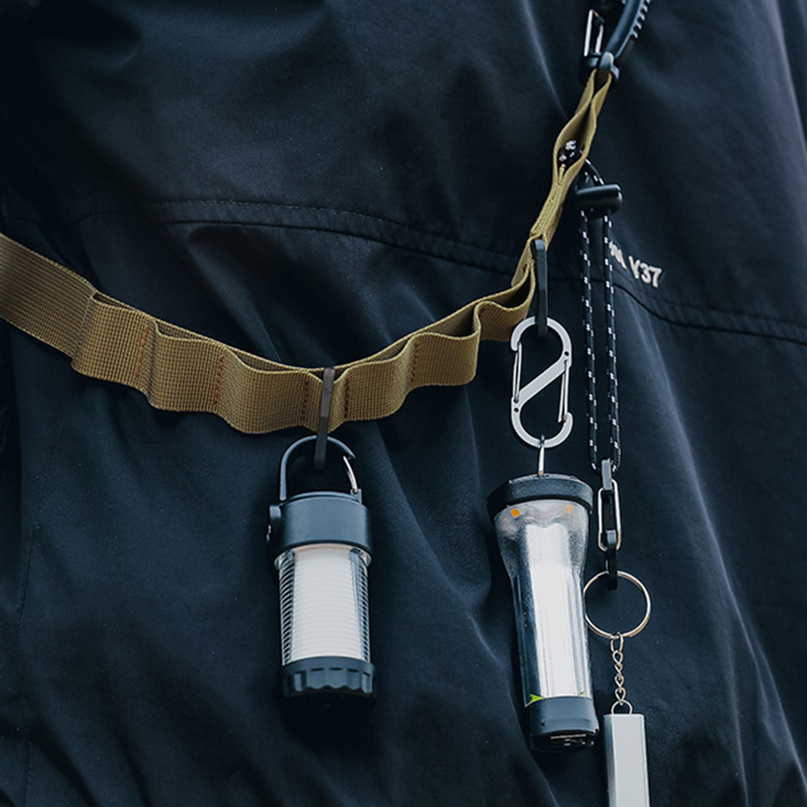 Camping Clothesline Fine Workmanship Lightweight 24 Loop Clothes