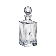 Reed  Barton Crystal Soho Square Decanter