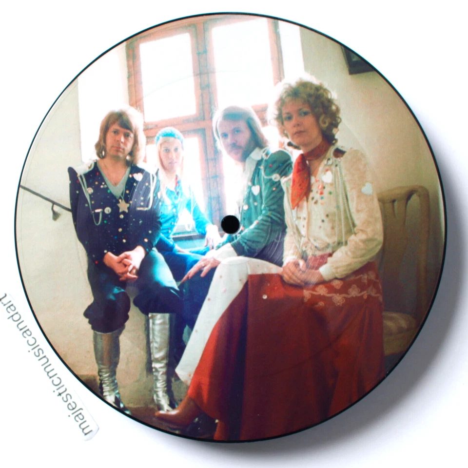 OBSCURE ABBA WATERLOO SWEDISH VERS. PICTURE DISC 7" VINYL HONEY AGNETHA FALTSKOG - Image 2 of 4