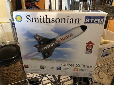 Basic Rocket Stive Smithsonian Rocket Science Build & Launch A Rocket Reusable Stem Earth ...