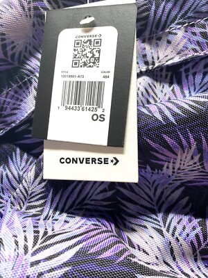 Converse Go 2 Unisex Backpack, Palm Purpure, Laptop Zip Pockets