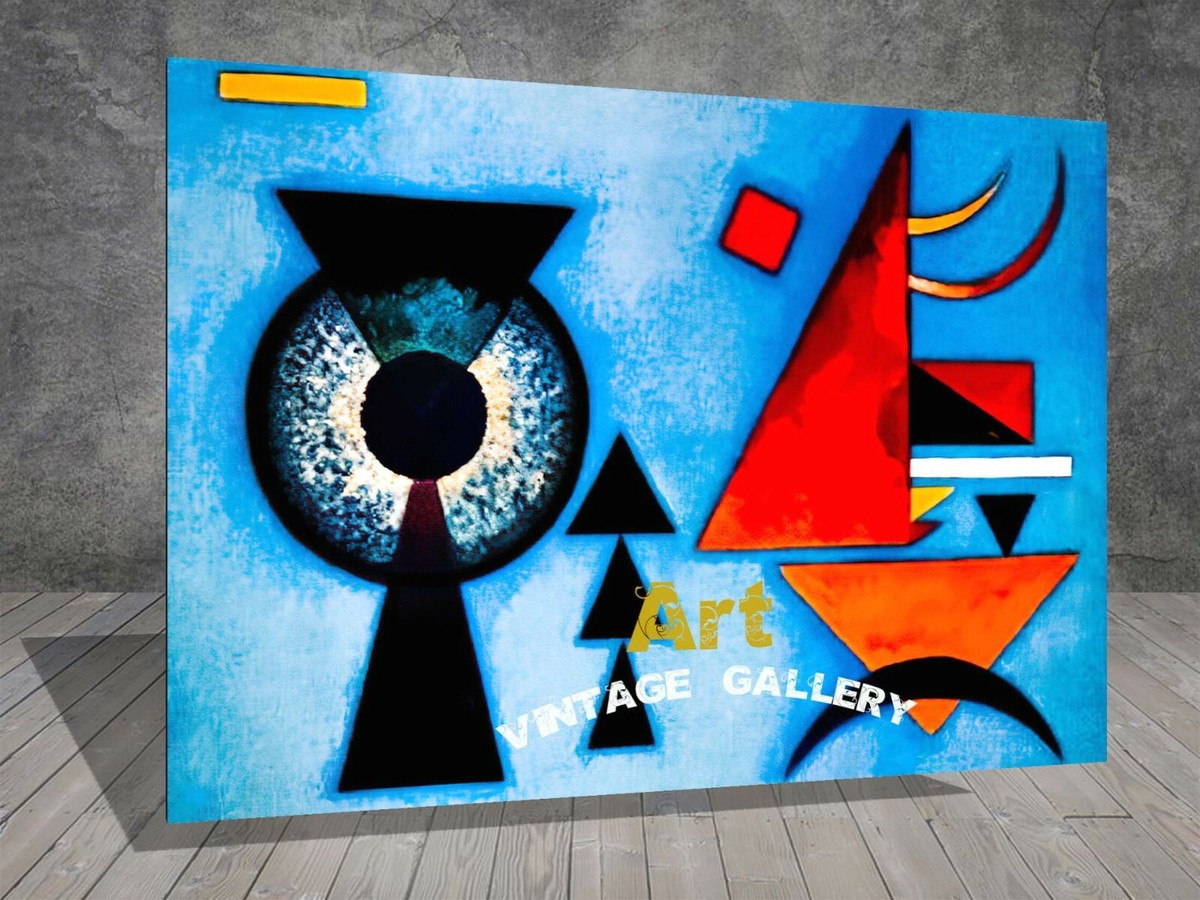 Wassily Kandinsky Soft Hard CUBISM CANVAS PAINTING ART PRINT WALL