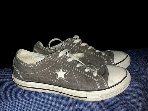 CONVERSE One Star Charcoal Pewter Gray 