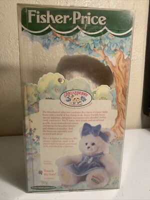 Fisher Price Briarberry Bear Sarah Berry Plush Bear 1998 New In