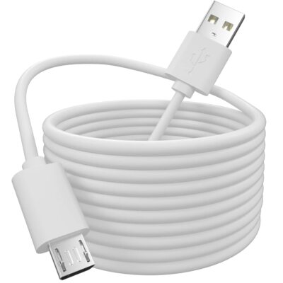 20Ft Micro USB Cable Fast Charging Cord for Smartphone Android Phones