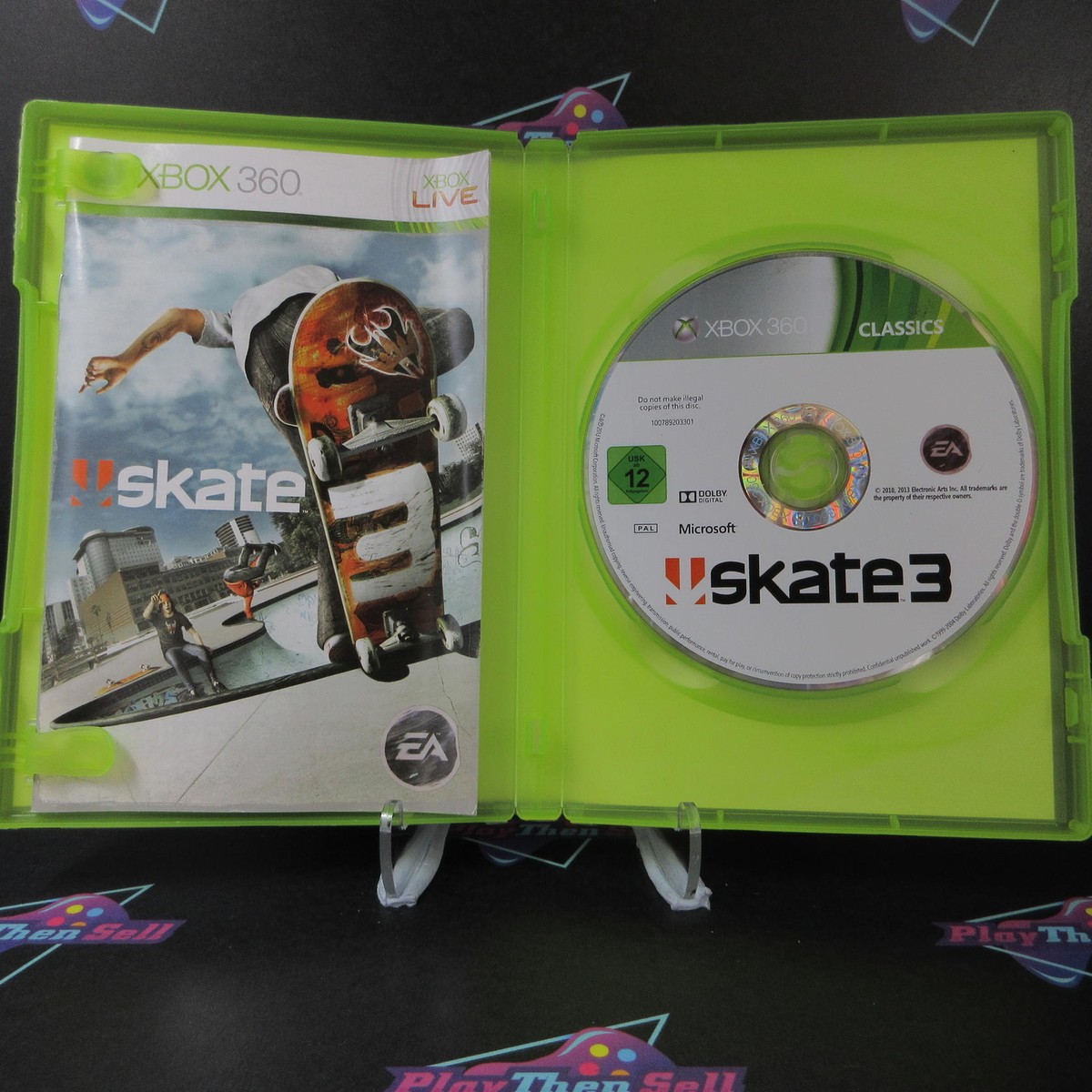 (未使用･未開封品)　スケート3 - Xbox360 tu1jdyt SKATE 3 (XBOX 360 - XBOX ONE) PAL Version. Team Up! Throw
