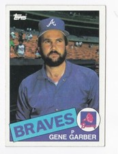 1985 Topps Baseball Gene Garber Braves #129