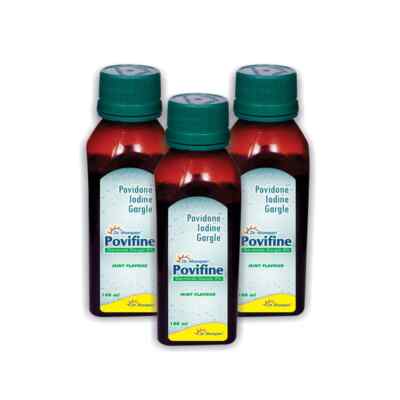 Dr. Morepen Povifine Germicide Gargle 2% (Worldwide Free and Fast Shipping)