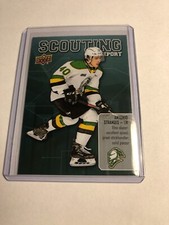 2019-20 UD CHL Antonio Stranges Scouting Report #SR-4 Rookie SP