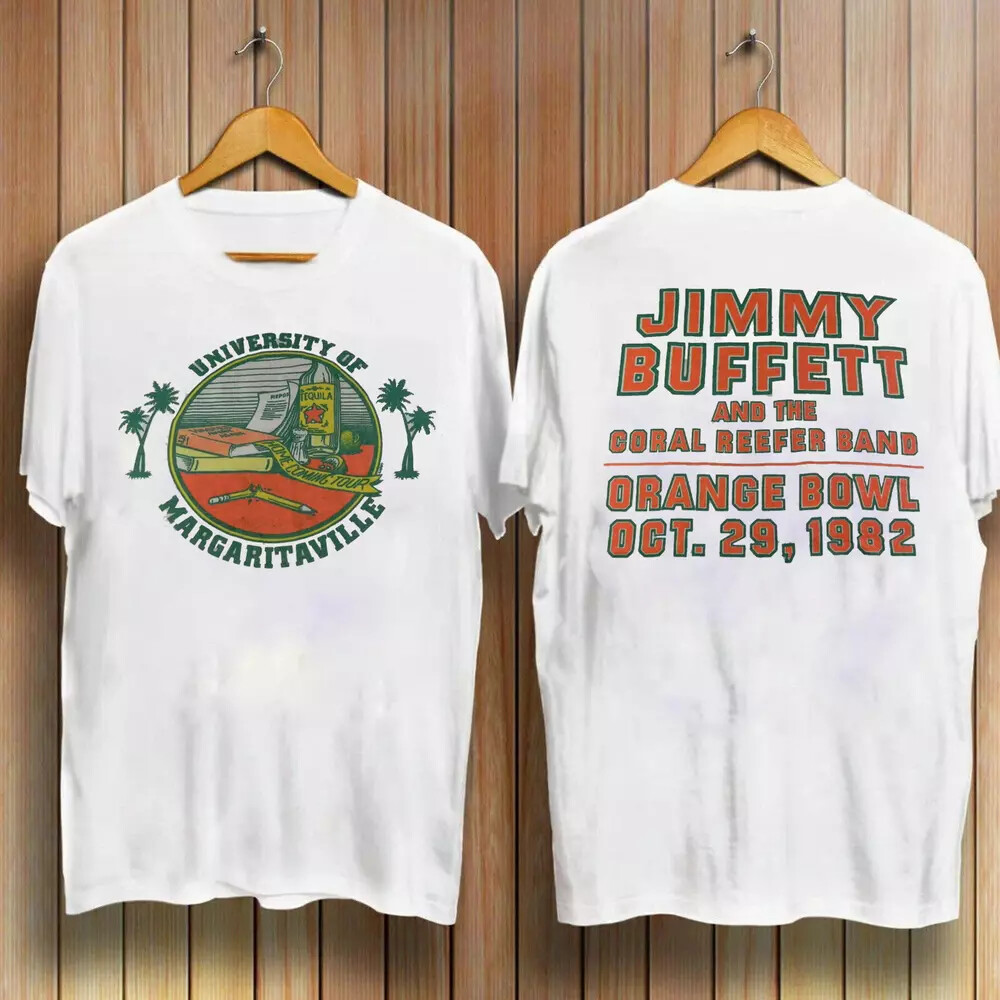 JIMMY BUFFETT of Margaritaville TSHIRT Mens S3XL 2 Side eBay