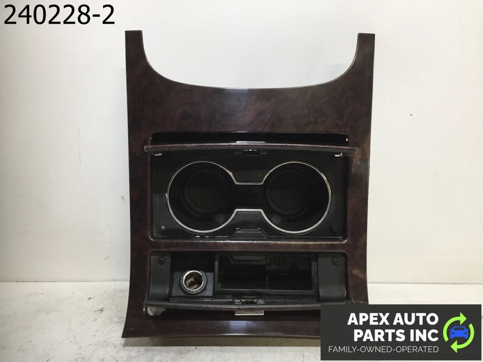 OEM 2007 Cadillac Escalade Center Console Cupholder Ashtray Trim Panel E - Изображение 3 из 4