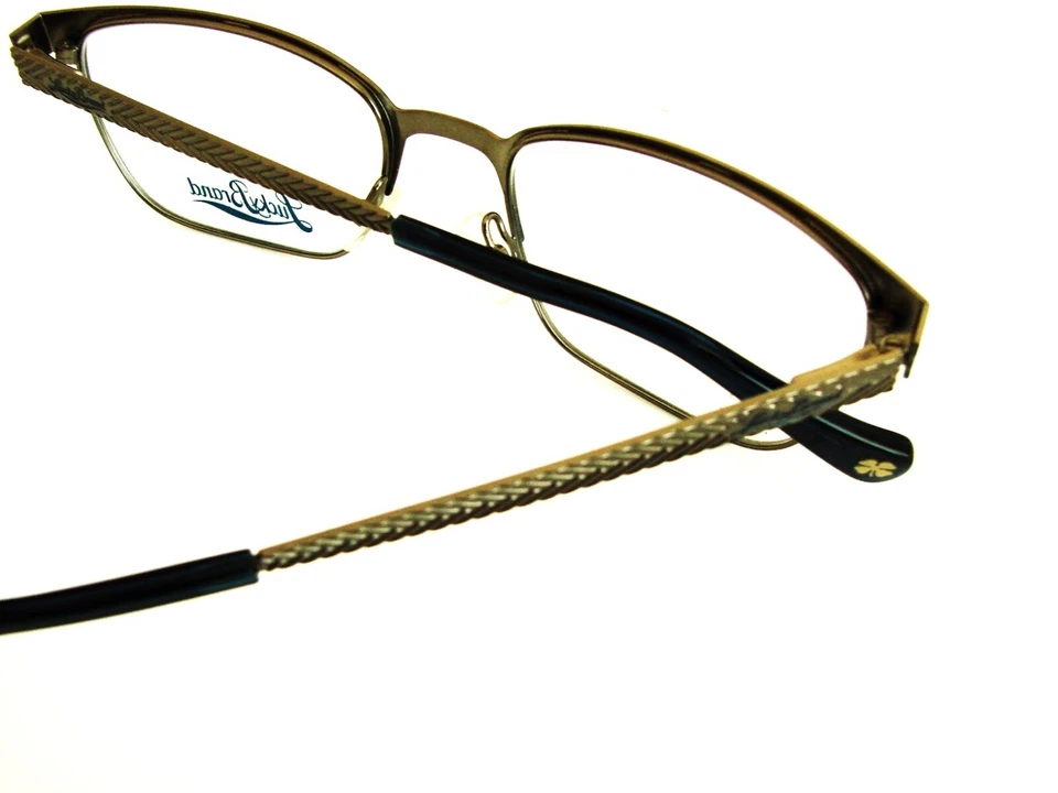 NUEVO MARCO DE GAFAS DE LUCKY BRAND AZUL MARINO OVALADO BORDE COMPLETO METAL HOMBRE 53-19-145 Foto 2 de 3