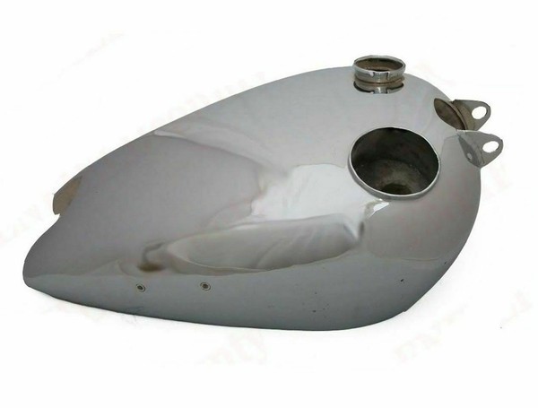 BSA C11 Tank FüR Kraftstoffsystem Benzin-Gas Kraftstoff Chrom-image