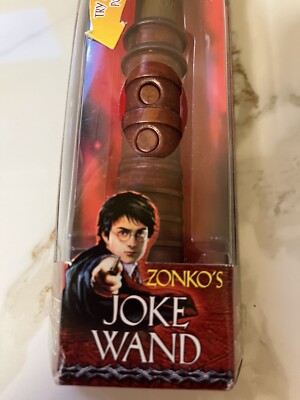 Harry Potter Zonko's Joke Wand Magical Sounds Wizard New Sealed