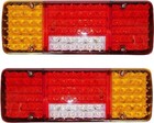 <!--F#f_0-->2X LED STOP REAR TAIL INDICATOR LIGHTS REVERSE LAMP FITS TRAILER TRUCK BUS VAN<!--F/-->