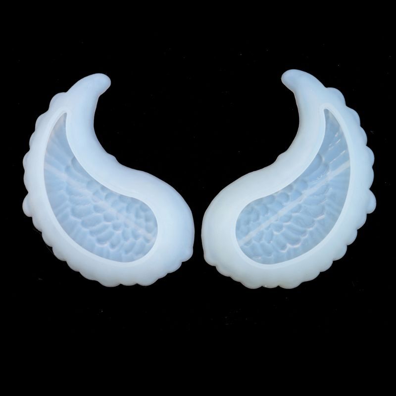 1 Pair DIY Wing Tray Silicone Jewelry Resin Mold Shape Dishes Plate Mold
