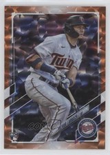 2021 Topps Update Orange Foil 97/299 Trevor Larnach #US6 0b5f