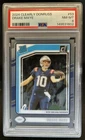 2024 Panini Clearly Donruss Drake Maye Rated Rookie #53 Patriots PSA 8