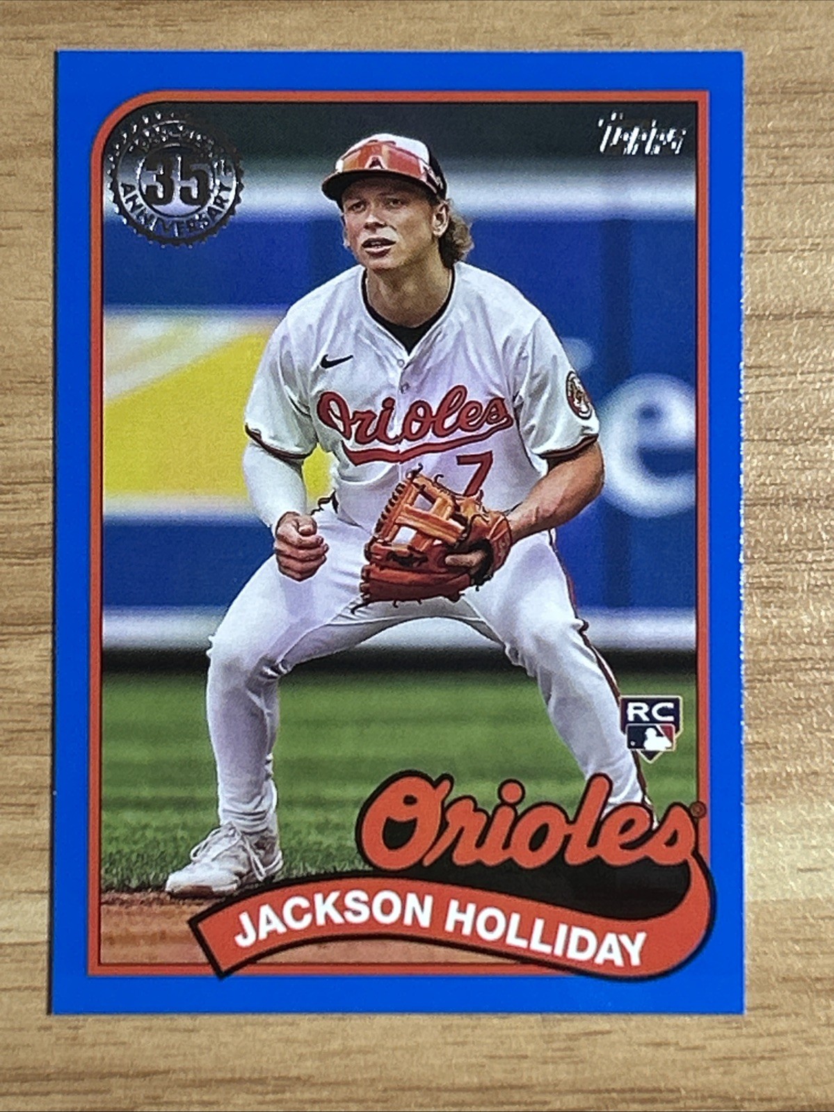 2024 Topps Update Series - 1989 Topps Blue #89US-38 Jackson Holliday (RC)