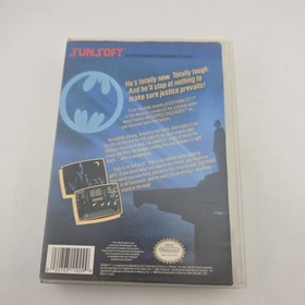 Batman The Video Game - Box Only - Nintendo Nes - Rental Case (No Game)