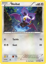 Noibat (87/111) [XY: Furious Fists] Moderately Played Reverse Holofoil Pokemon T