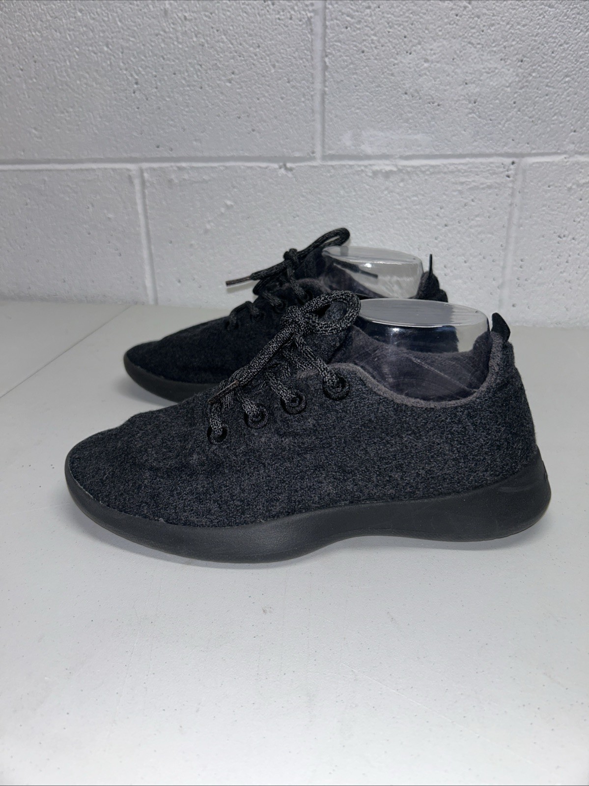 Allbirds Wool Runner Running Shoes Charcoal Gray Merino Women 9 Washable image 3