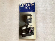 Minolta XG-1 Owner's Manual Instructions