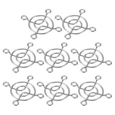 8pcs 40mm Fan Finger Grill 304 Stainless Steel Grill Protector Guard Fan Cover