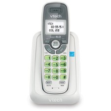 Vtech CS6114 DECT 6.0 Cordless Telephone, white, USED, OPEN BOX, STILL FRESH