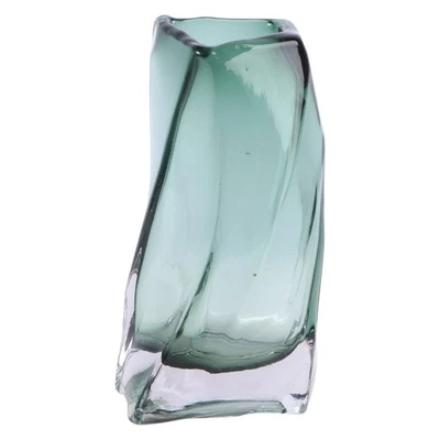 1 pièce vase en verre maison décoration vase de mariage décoration bureau accessoire photo (vert foncé) - Photo 1/4