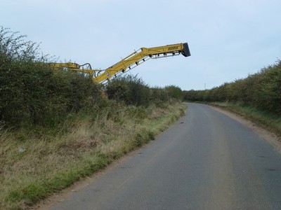 Foto A2 Zuckerrübenlader bei Docking, Norfolk A Rübenladeaufzug c2011