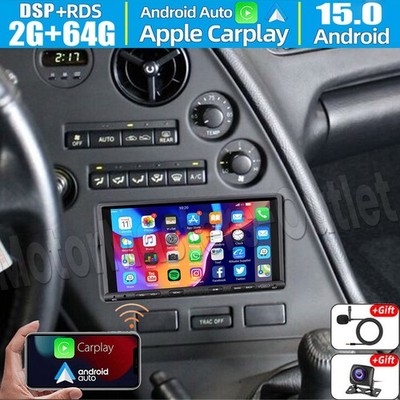 7'' Android 15 Carplay For Toyota Supra 1993-1998 Car Stereo Radio GPS + Camera