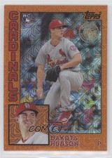 2019 Silver Pack Series 2 1984 Topps Baseball Orange 10/25 Dakota Hudson 2r8