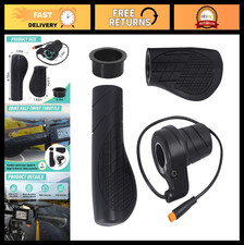 Half Twist Throttle for Ebike - Waterproof Plug, Thumb Accelerator 12V-72V MTB
