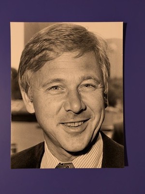 William Christopher, seltenes Werbe-Pressefoto von 1983