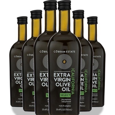 Cobram Estate Extra Virgin Olive Oil California Select 25.4 Oz 6 Pack