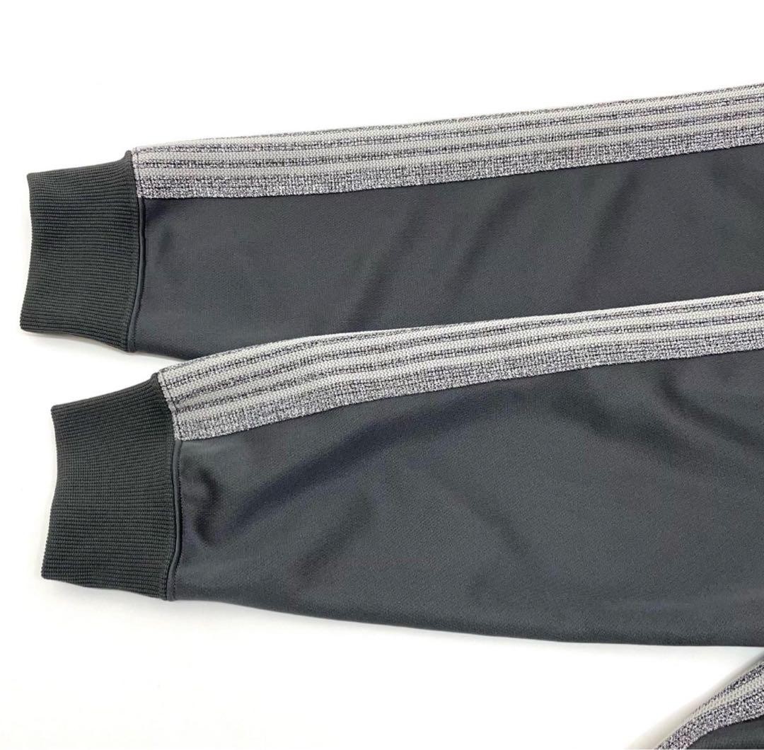 USED TRACK JACKET, XL, GRAY AND WHITE, NEEDLES. GOOD image 3