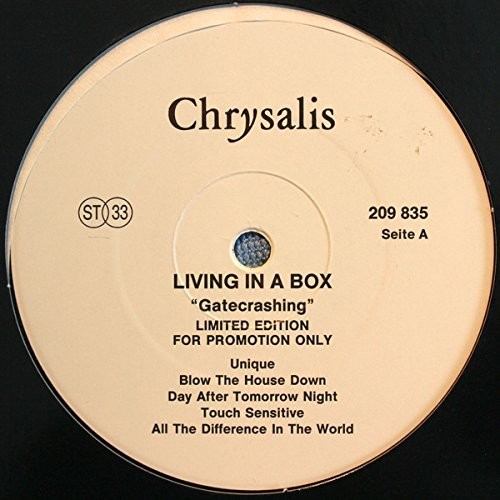 Living in a Box - Незваный гость (1989) (Винил) (ИМПОРТ из Великобритании)