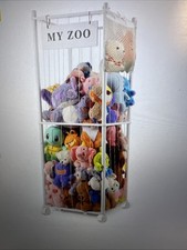Toy Organiser Wooden with Wheels Large Capacity Storage Box