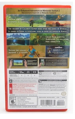 The Legend Of Zelda: Breath Of The Wild - Nintendo Switch 2