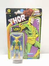 Marvel Legends Series The Mighty Thor Loki 3.75 Kenner Retro Style Figure 2021