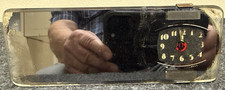 Ford Model A Rearview Mirror Western Clock Co Lasalle Il Original Vintage