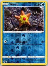 Staryu 030/172 Common Reverse Holo Brilliant Stars