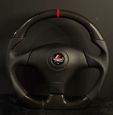 Toyota Trd Customize Carbon Fiber Steering Wheel Mk4 Celica Mr2 Mr-s Alteeza Jzx Toyota Trd Customize Carbon Fiber Steering Wheel Mk4 Celica Mr2 Mr-s Alteeza Jzx