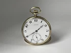 Antique 1916? Longines 14k solid gold windup pocket watch 17 Jewels 3393979