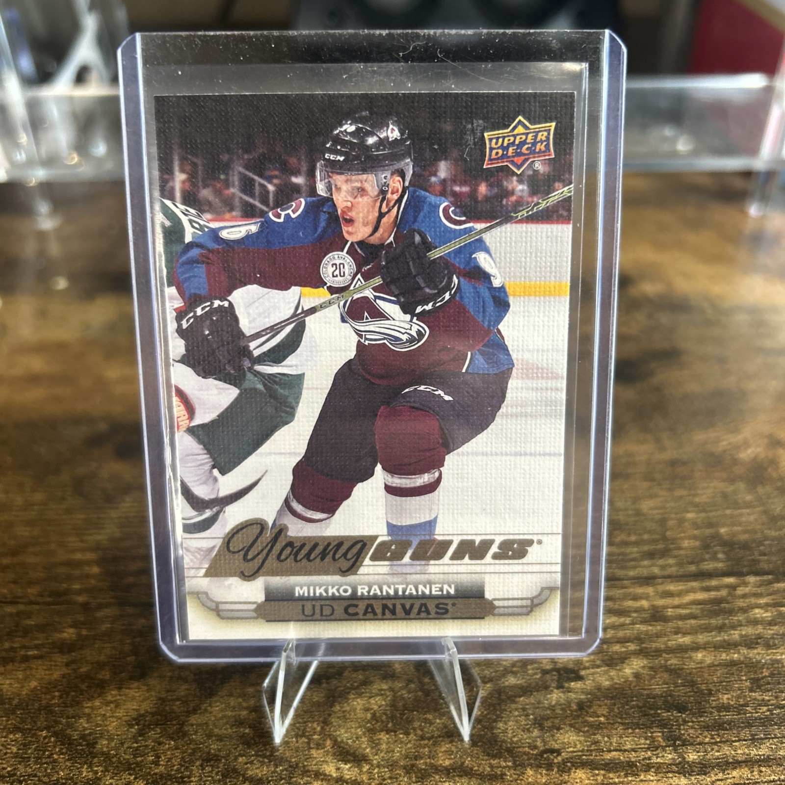 2015-16 Upper Deck - Ud Canvas Young Guns Mikko Rantanen #C98 (RC)