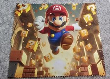 Microfiber Lens Cloth Super Mario Question Block 6x7 Inches Soft Portable