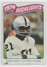 1975 Topps Cliff Branch #454 0ae