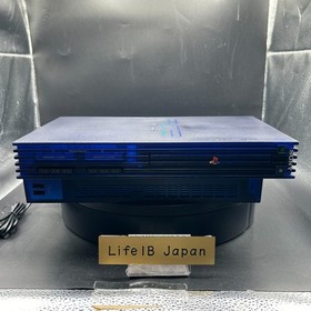 SONY PlayStation 2 SCPH-50000MB/NH Midnight Blue Console PS2 Japan Limited
